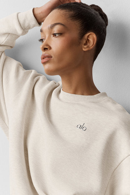 Alo Yoga Women'S Accolade Crew Neck Pullover