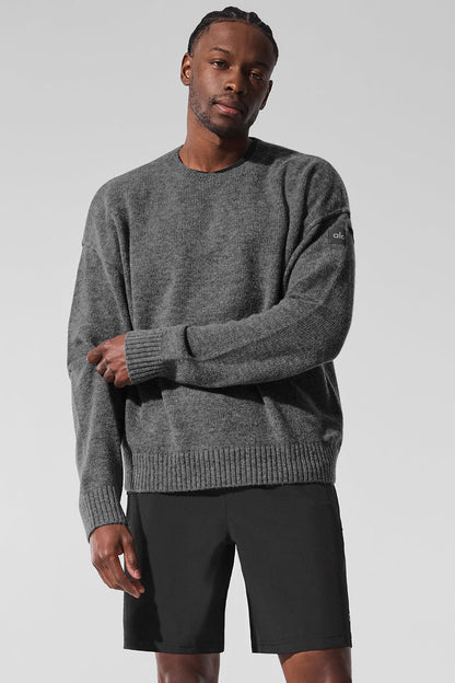 Alo Yoga Unisex Wool Cashmere New Class Crewneck Sweater