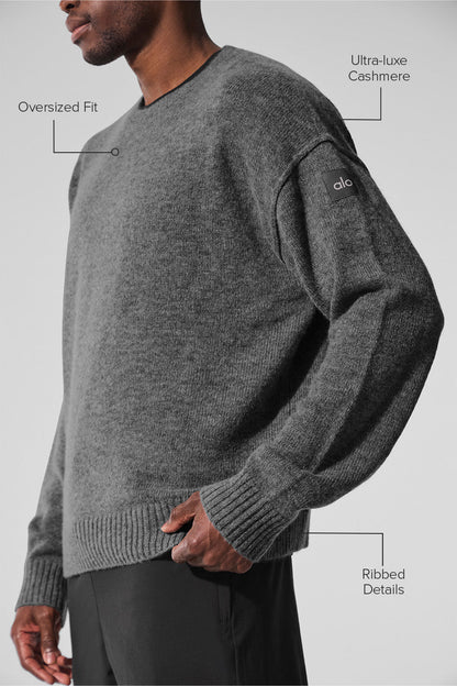 Alo Yoga Wool Cashmere New Class Crewneck Sweater