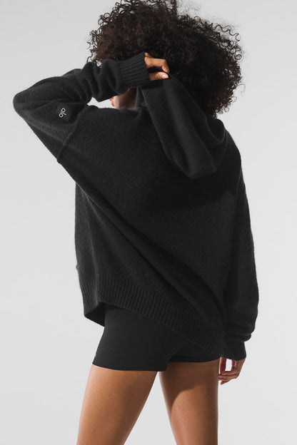 Alo Yoga Women'S Wool Cashmere New Class Hoodie