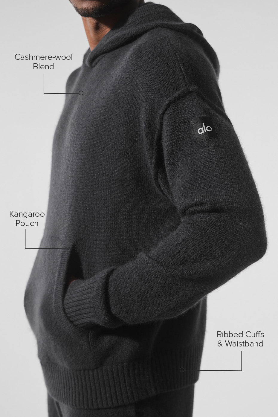 Alo Yoga Wool Cashmere New Class Hoodie