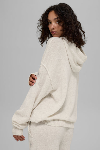 Alo Yoga Women'S Wool Cashmere New Class Hoodie