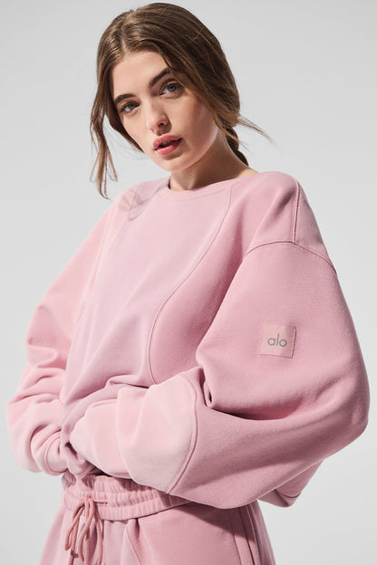 Alo Yoga Women'S Make Waves Crew Neck Pullover