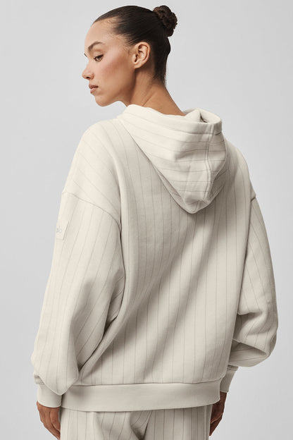 Alo Yoga Women'S Pinstripe Hoodie