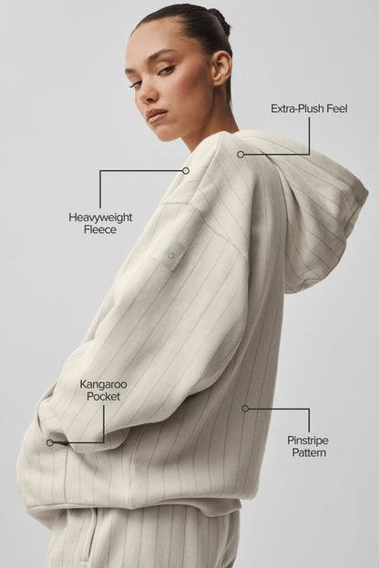 Alo Yoga Women'S Pinstripe Hoodie