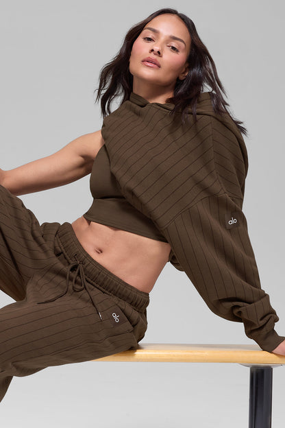 Alo Yoga Women'S Pinstripe Hoodie
