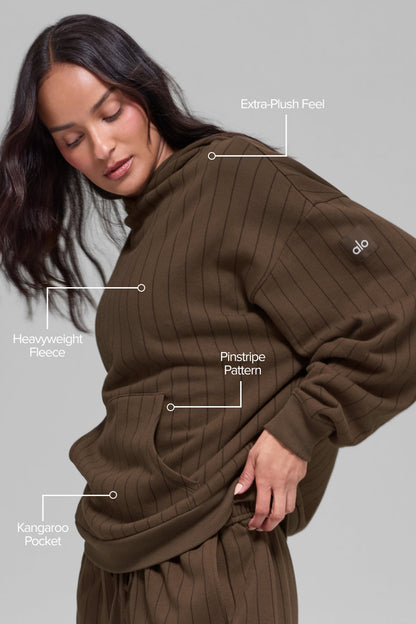 Alo Yoga Women'S Pinstripe Hoodie