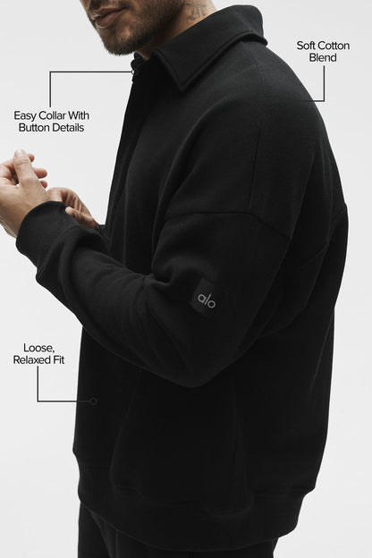 Alo Yoga Take It Easy Long Sleeve Henley Pullover