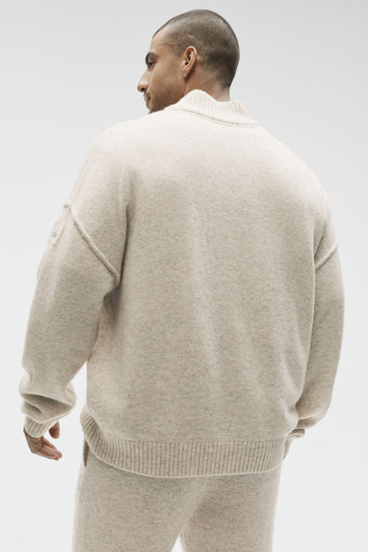 Alo Yoga Wool Cashmere New Class 1/4 Zip Pullover