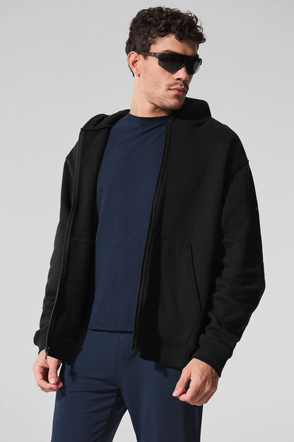 Alo Yoga Renown Heavy Weight Full Zip Hoodie