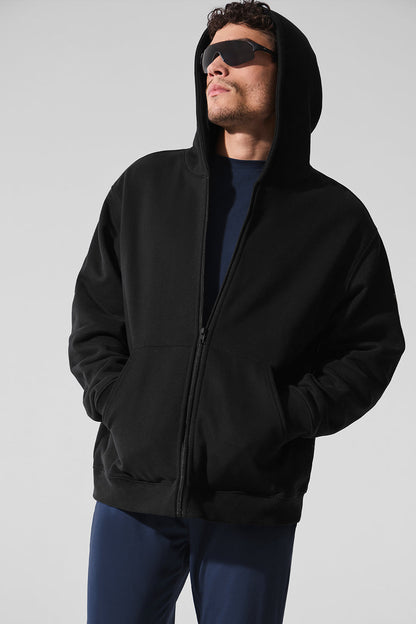 Alo Yoga Renown Heavy Weight Full Zip Hoodie