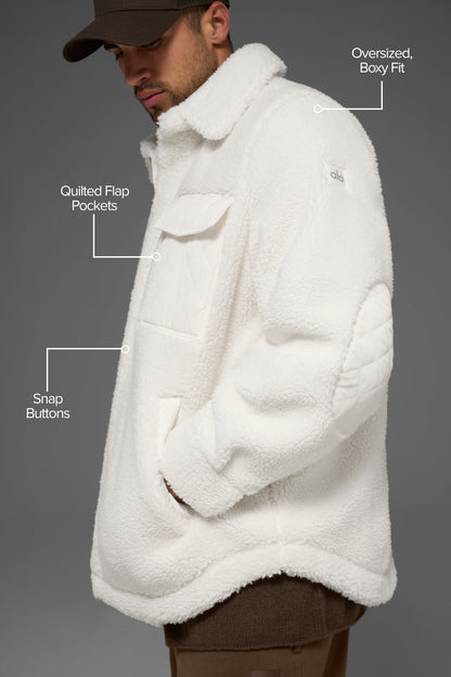 Alo Yoga Sherpa Edge Shacket