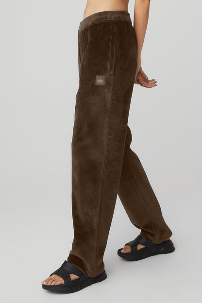 Alo Yoga Women'S Velour Baller Pant