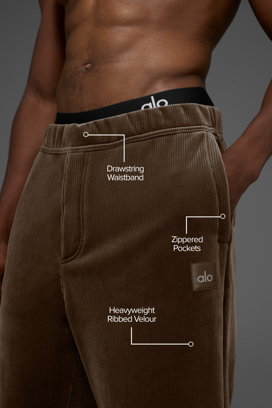 Alo Yoga Velour Baller Pant