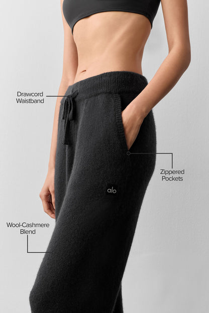 Alo Yoga Women'S Wool Cashmere New Class Sweatpant