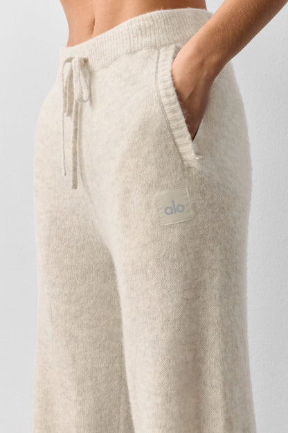 Alo Yoga Women'S Wool Cashmere New Class Sweatpant