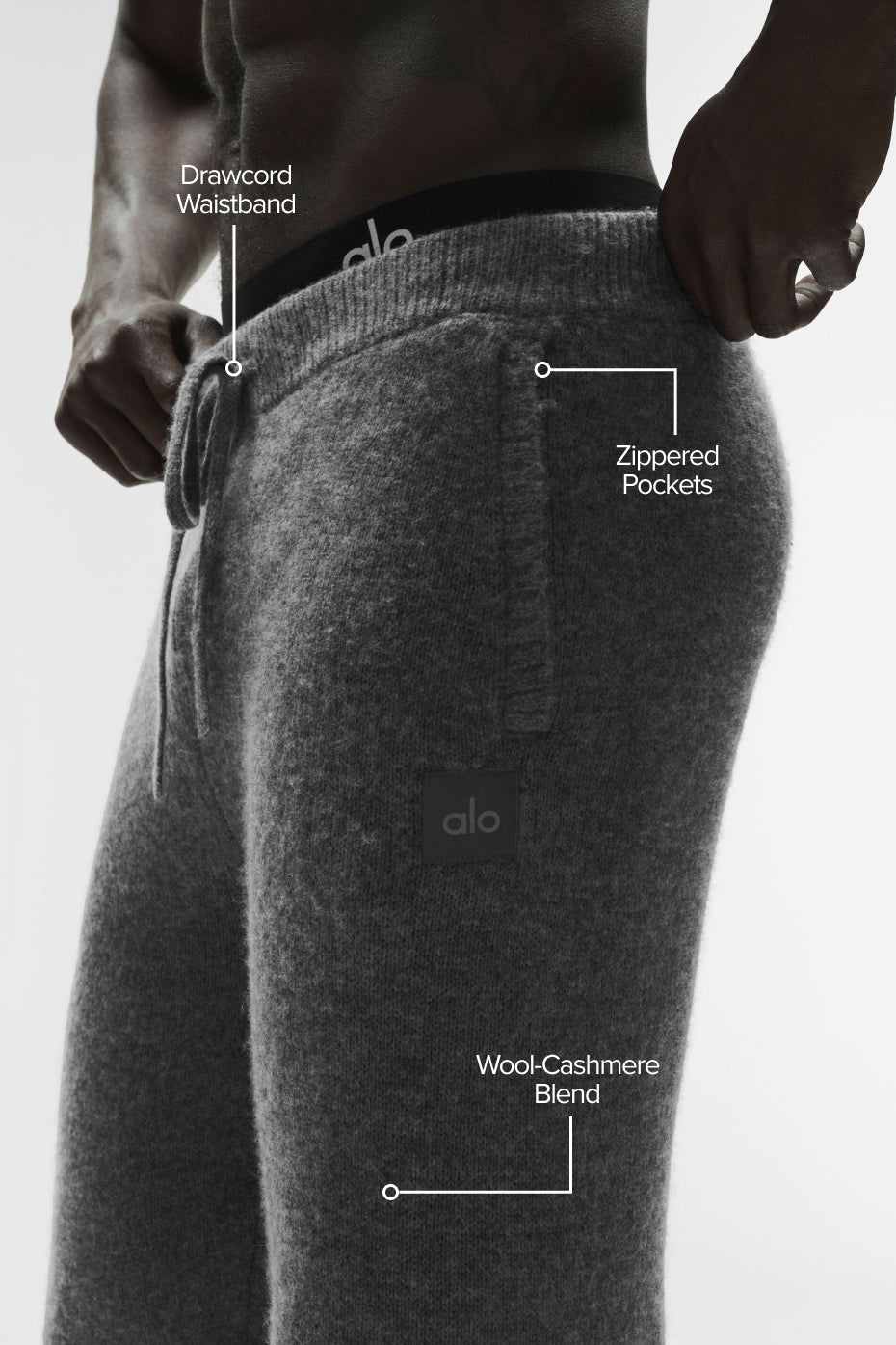 Alo Yoga Wool Cashmere New Class Sweatpant