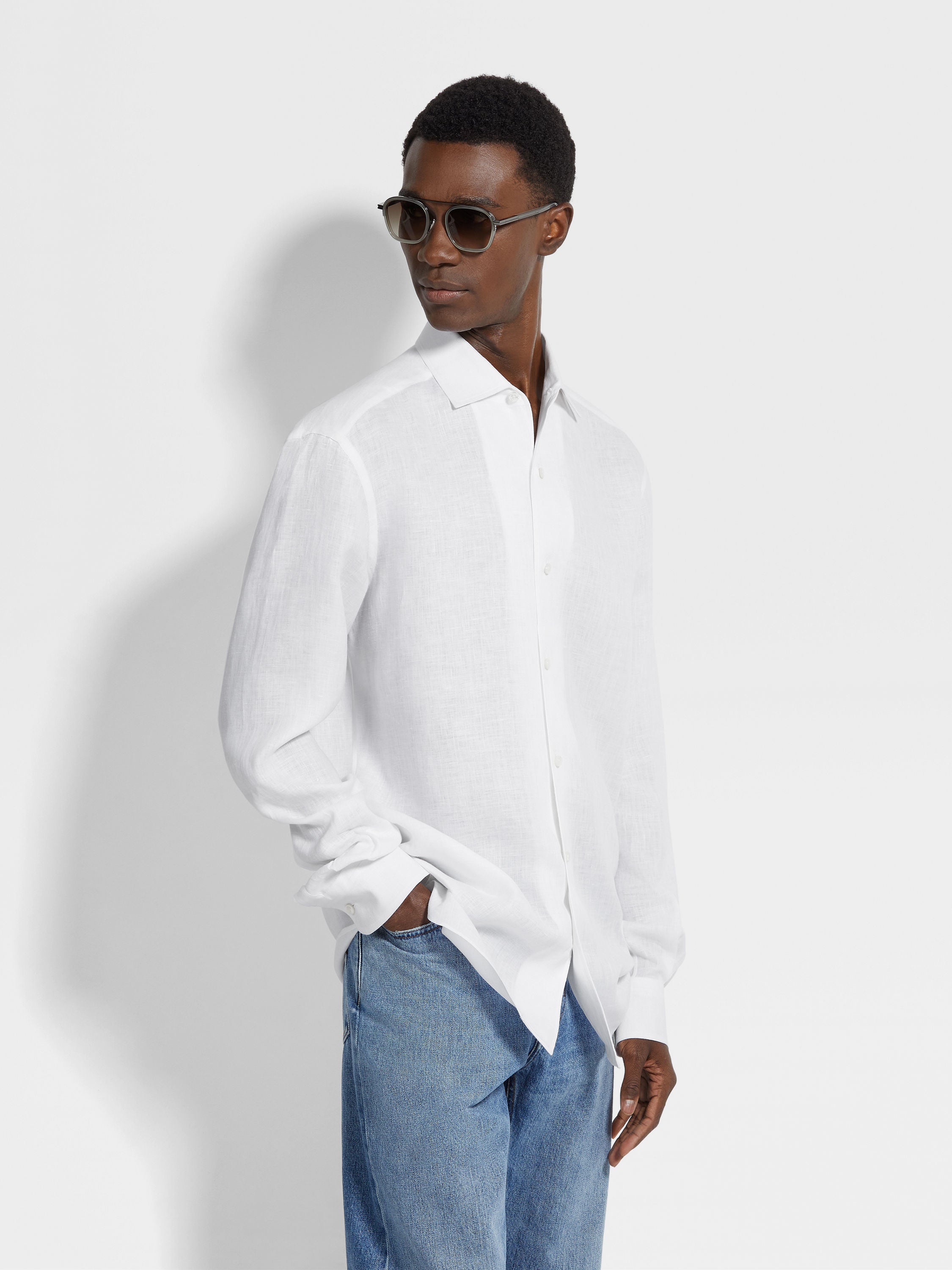 Zegna Oasi Lino Shirt