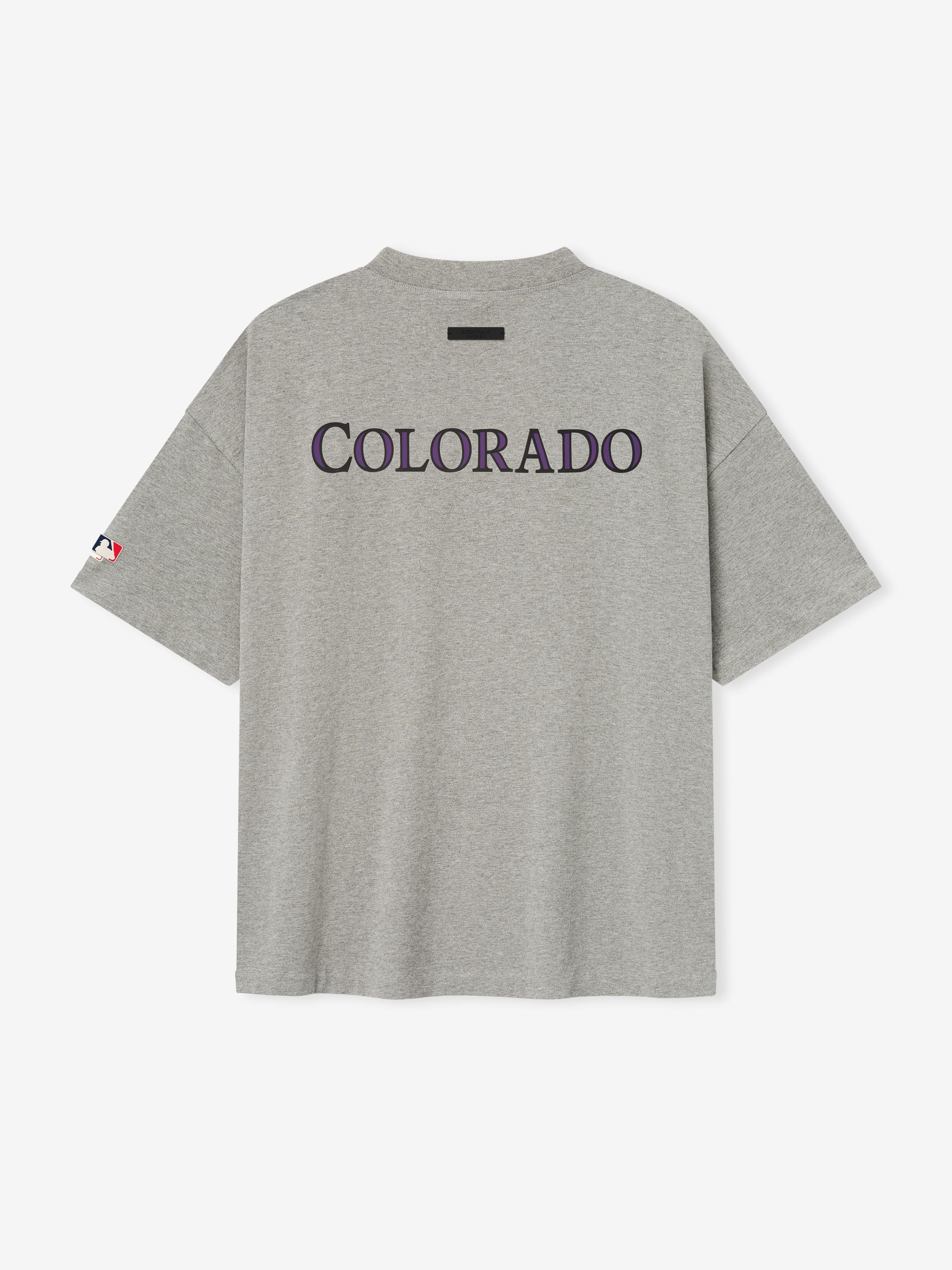 Essentials Rockies 90S Tee Concrete Heather
