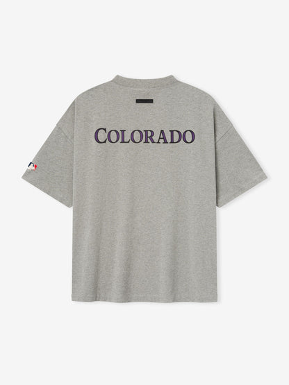 Essentials Rockies 90S Tee Concrete Heather