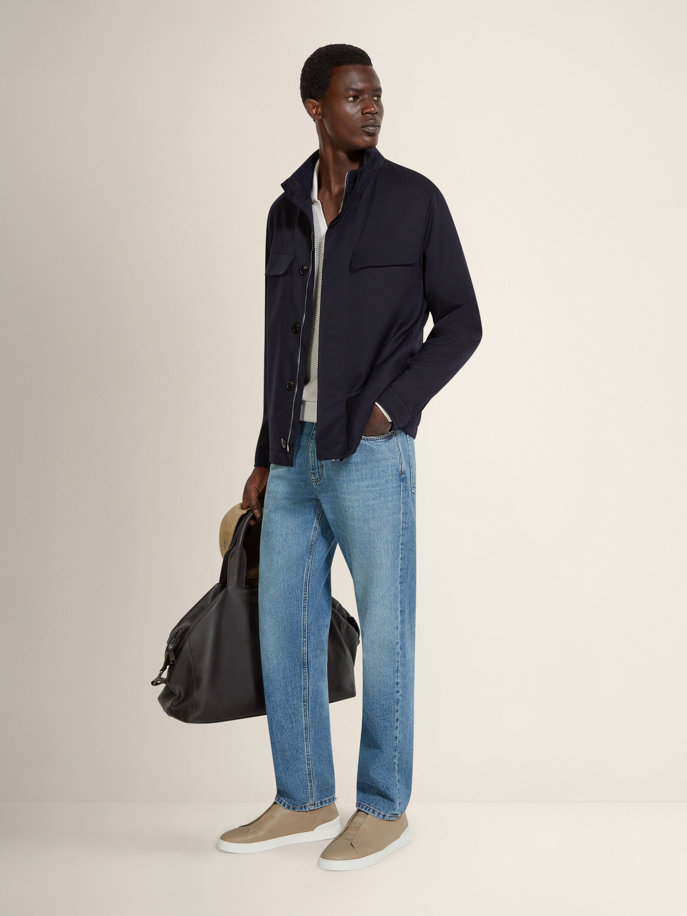 Zegna Motorin 125Cc Microfiber Field Jacket