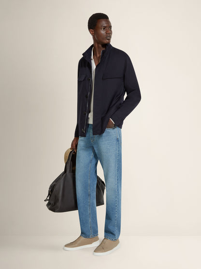 Zegna Motorin 125Cc Microfiber Field Jacket