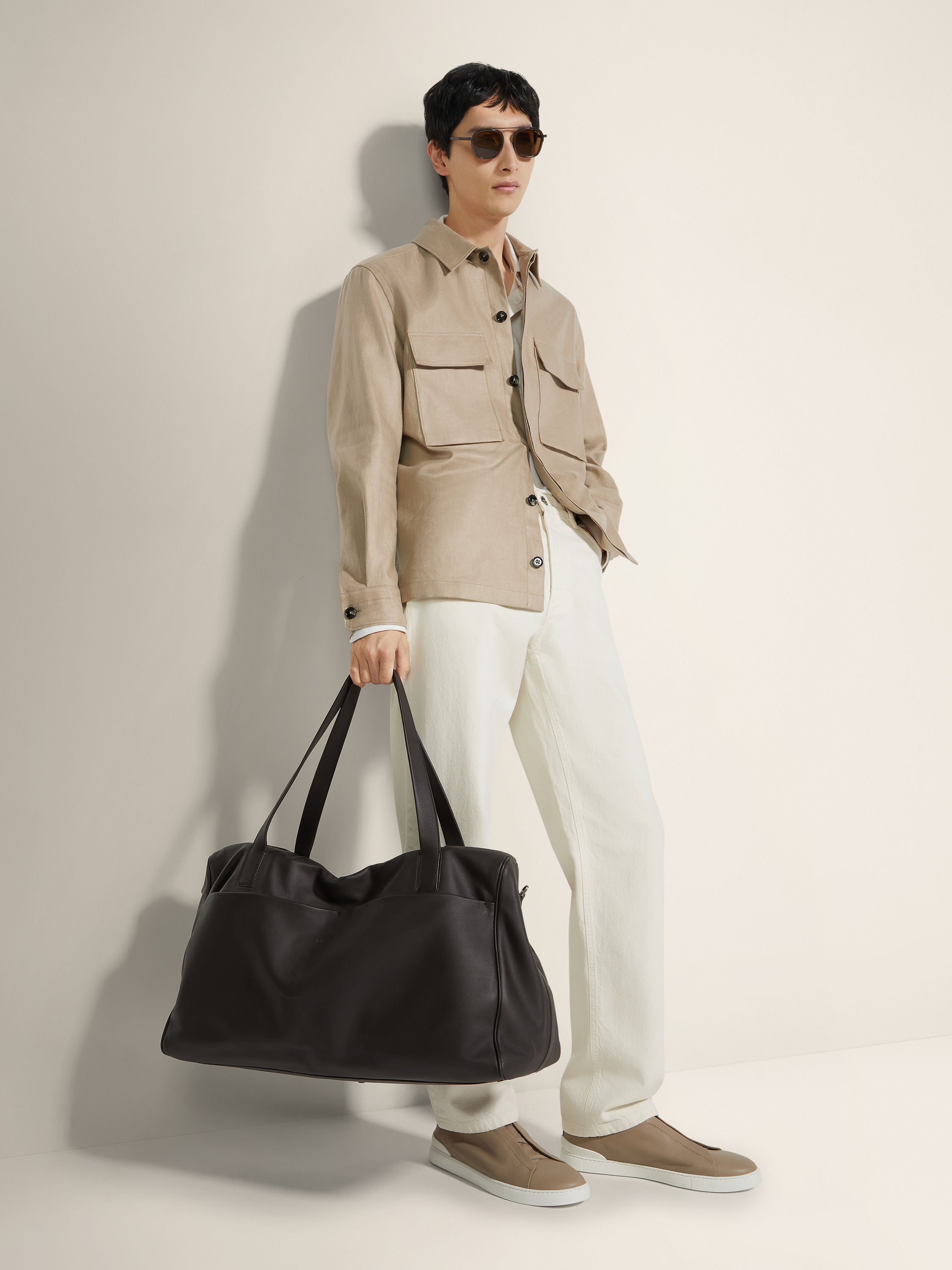 Zegna Oasi Lino Overshirt