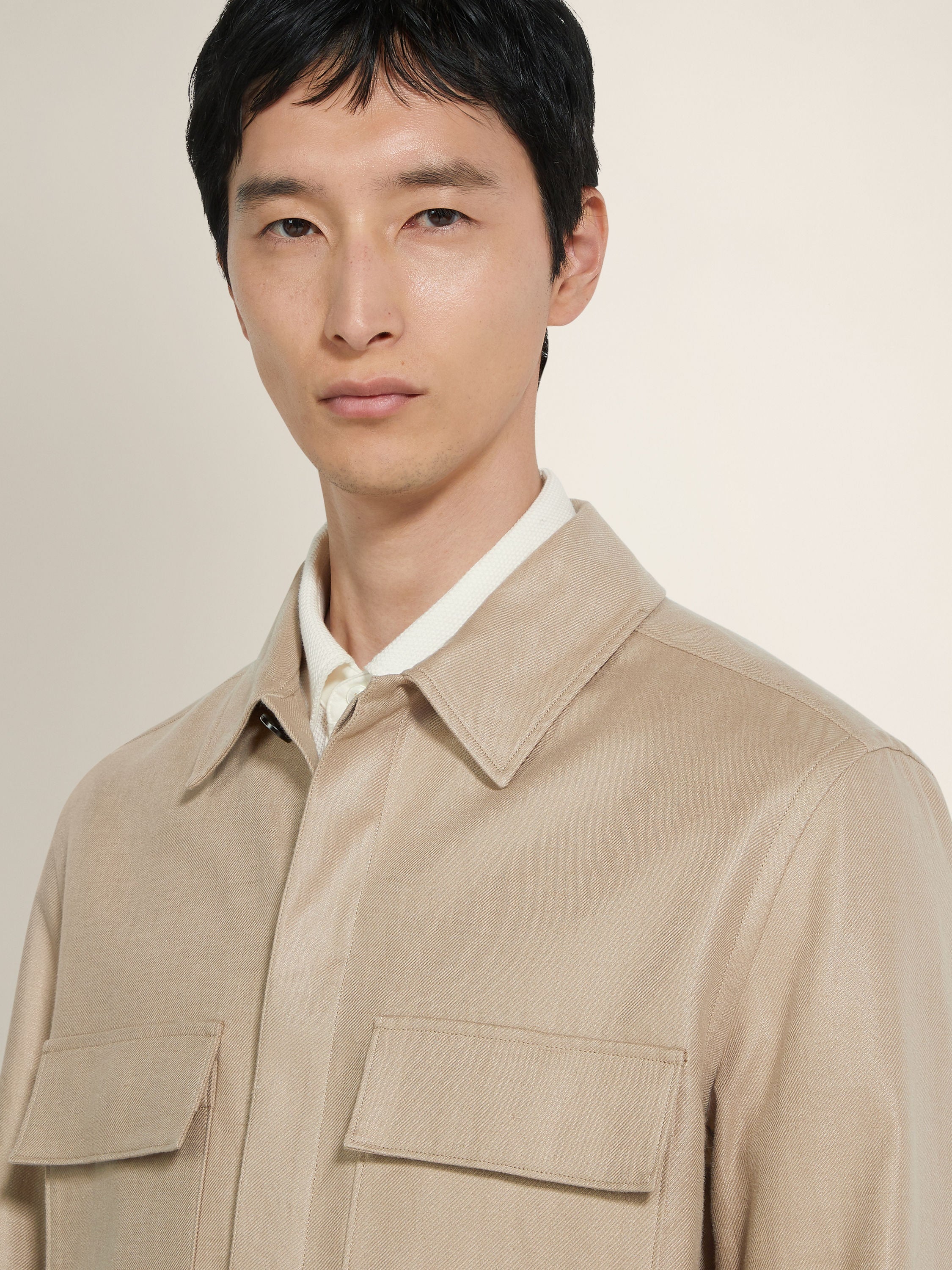 Zegna Oasi Lino Overshirt