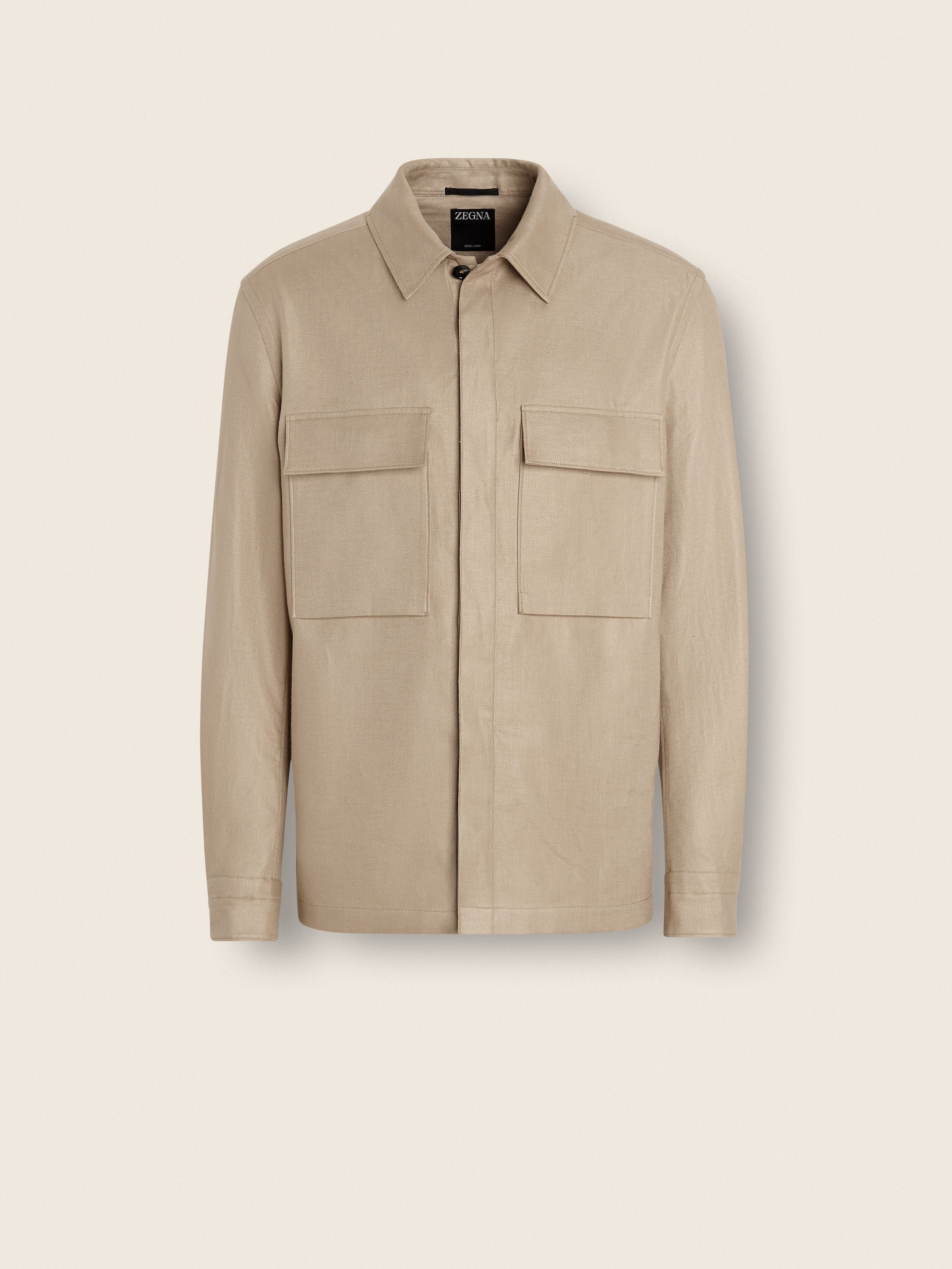 Zegna Oasi Lino Overshirt