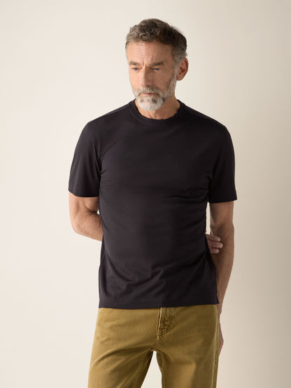 Zegna Black Vellus Aureum T-Shirt