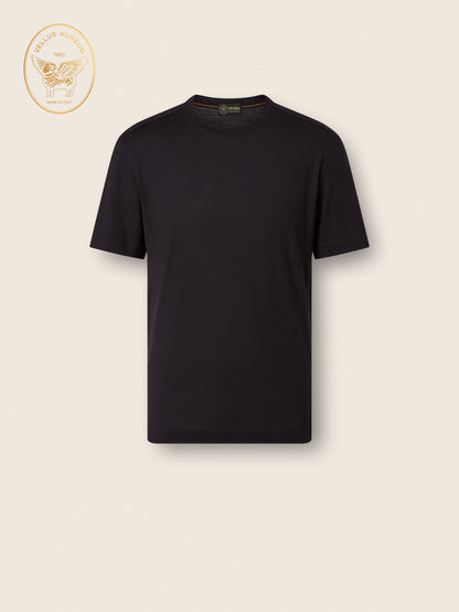 Zegna Black Vellus Aureum T-Shirt