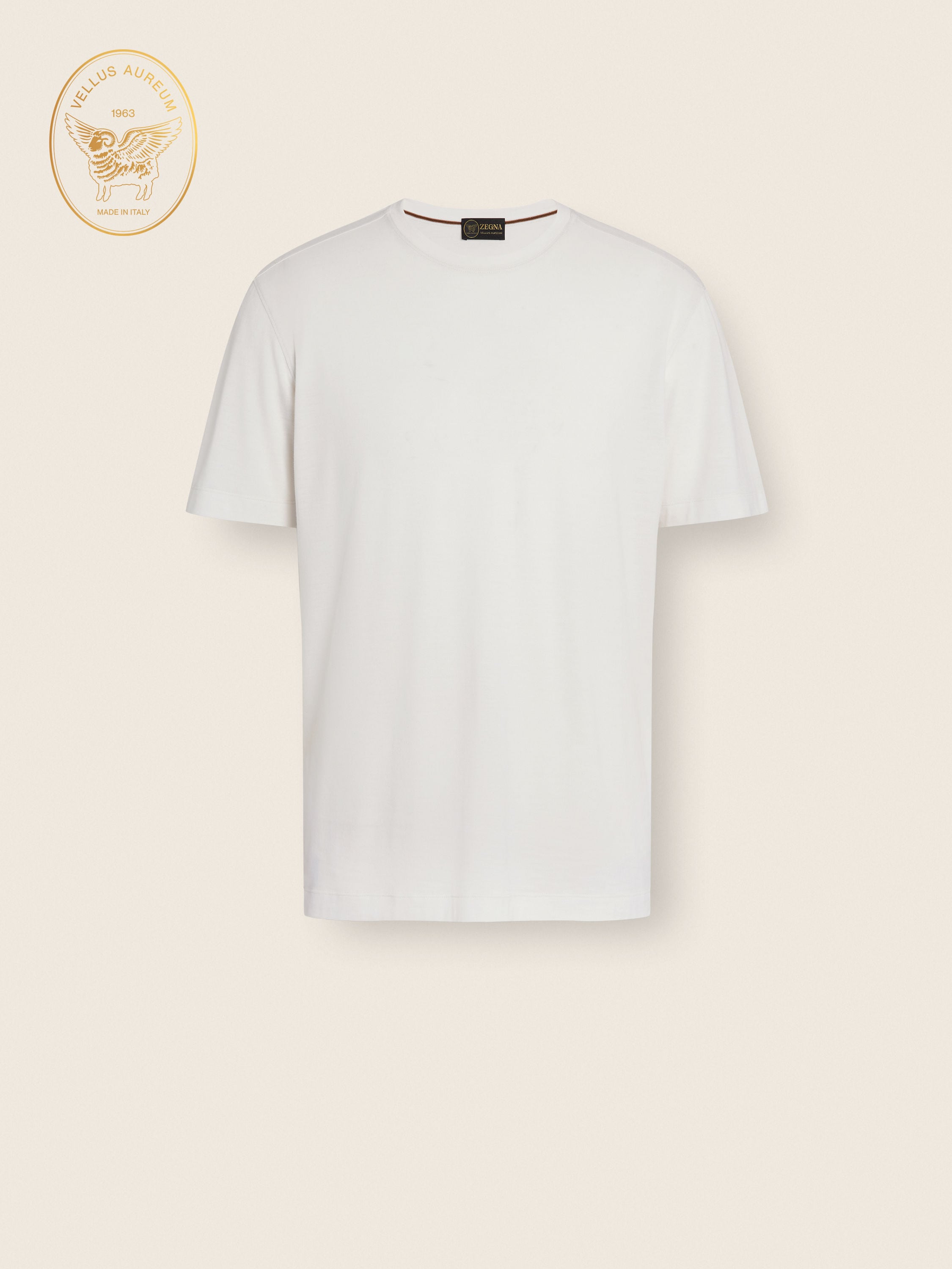 Zegna White Vellus Aureum T-Shirt