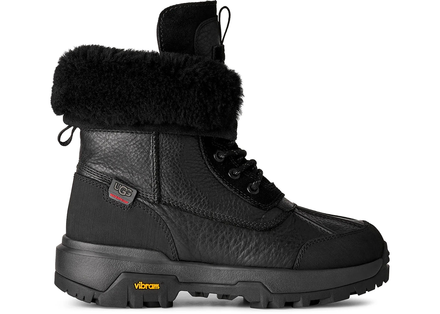 ugg adirondack boot xxv black (women's)