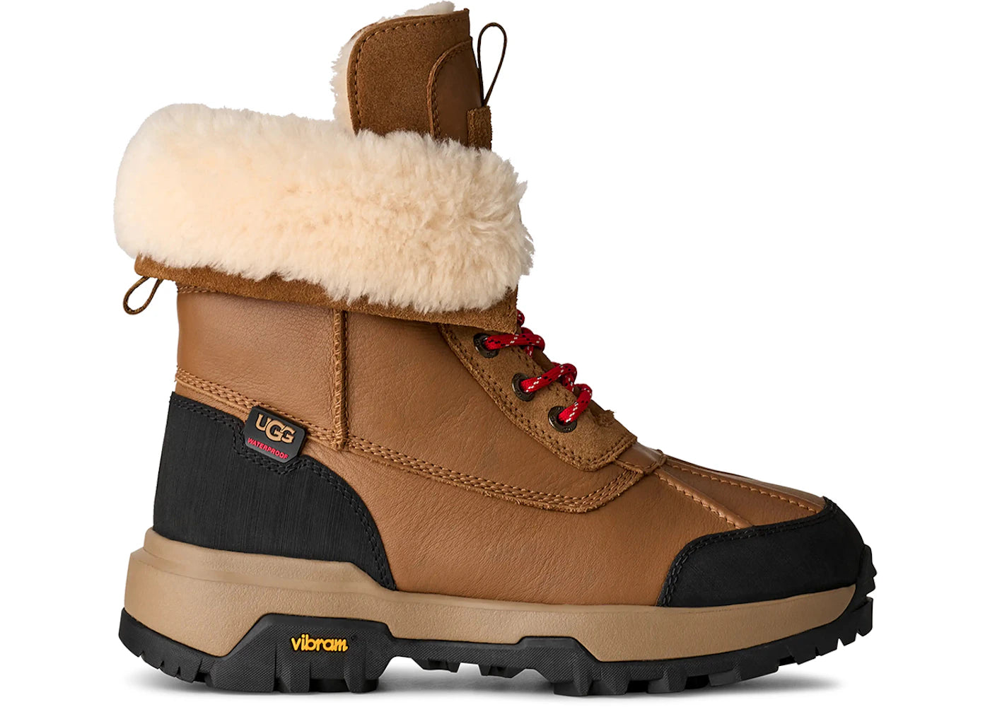 ugg adirondack boot xxv chestnut (women's)