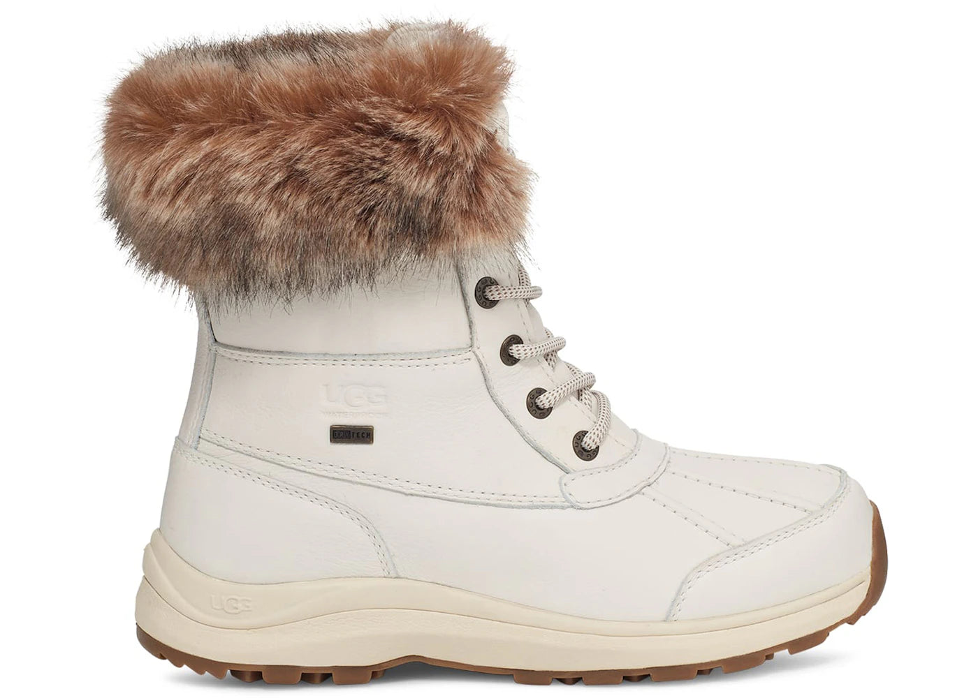 ugg adirondack iii boot white (women's)
