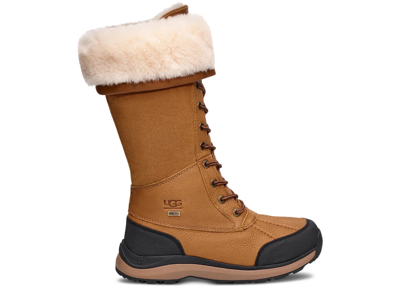 ugg adirondack iii tall boot chestnut (women's)