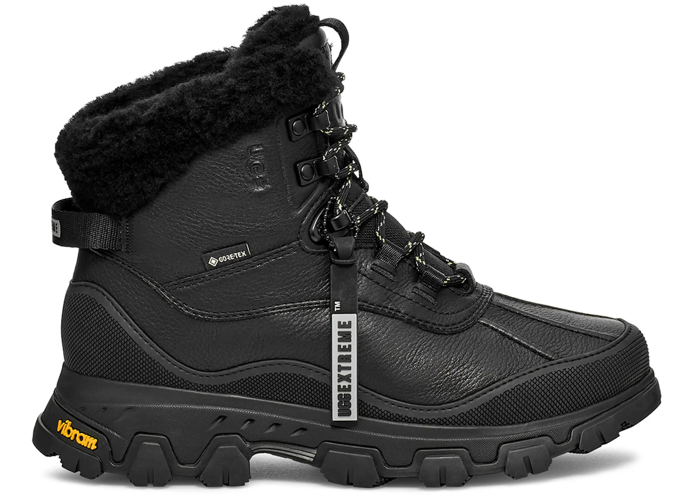 ugg adirondack meridian hiker boot black (2025) (women's)
