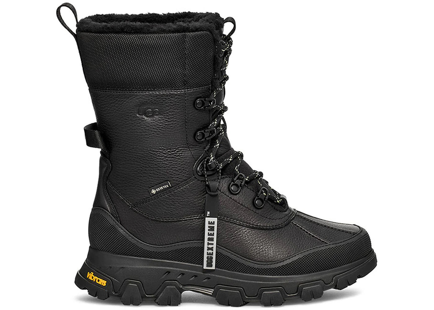 ugg adirondak meridian boot high black (women's)