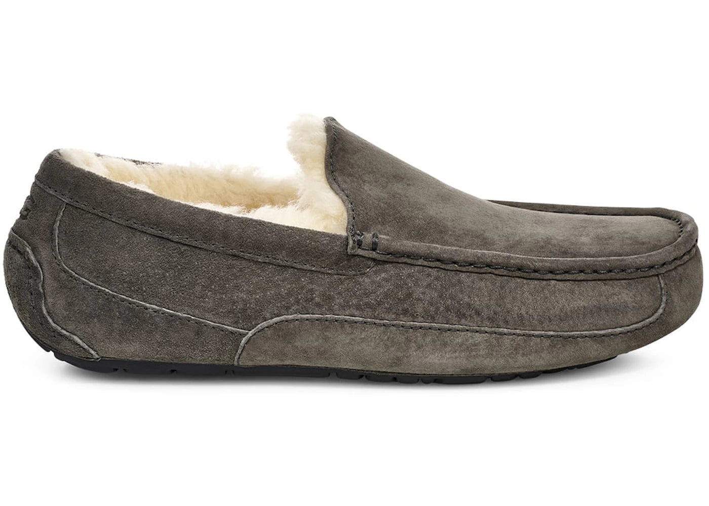 ugg ascot slipper charcoal (women's)