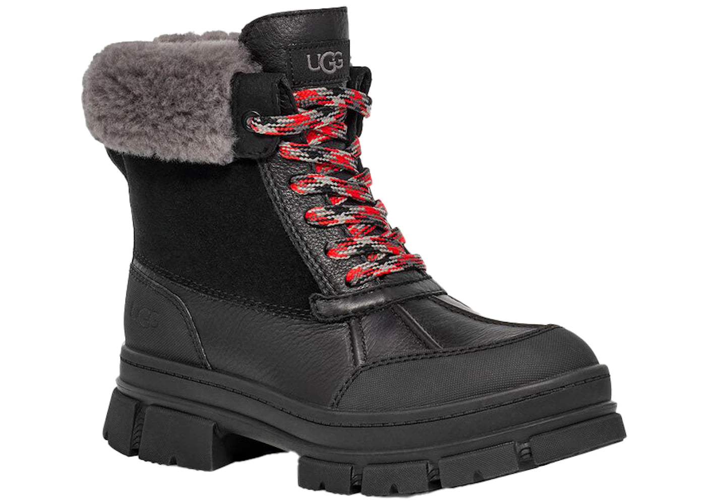 ugg ashton addie boot black (women's)