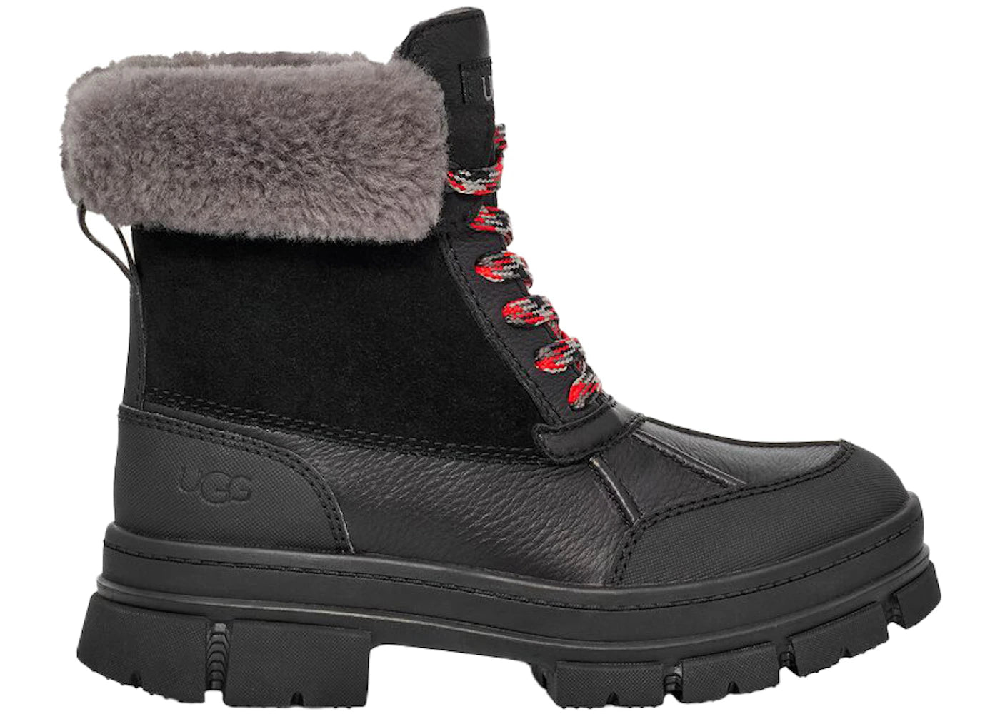 ugg ashton addie boot black (women's)