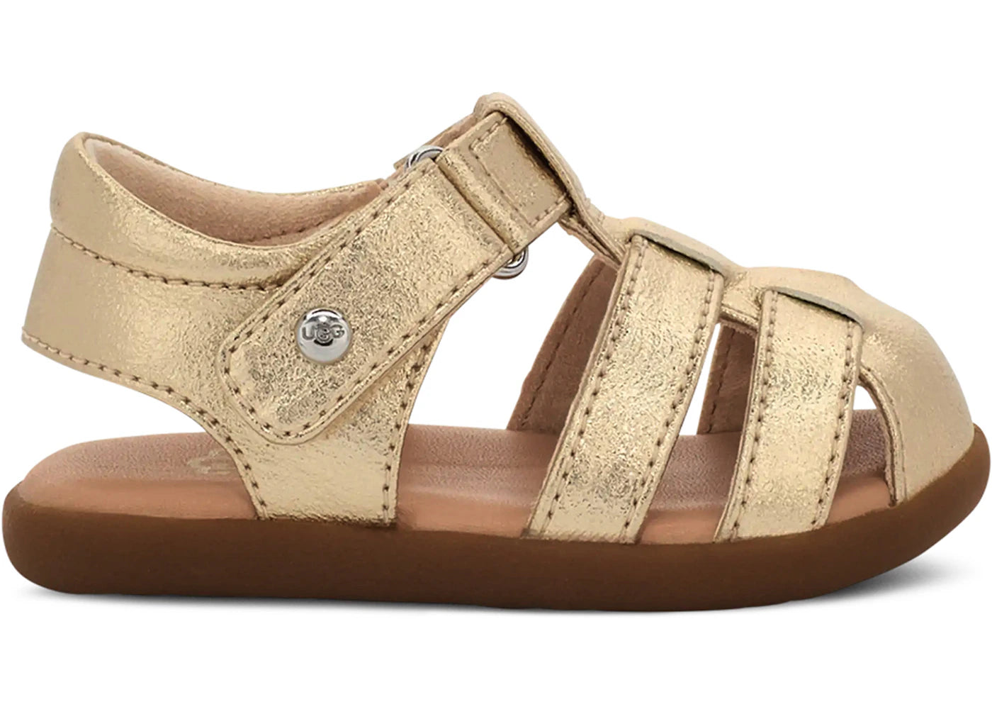 ugg baby kolding metallic sandal metallic (infant)