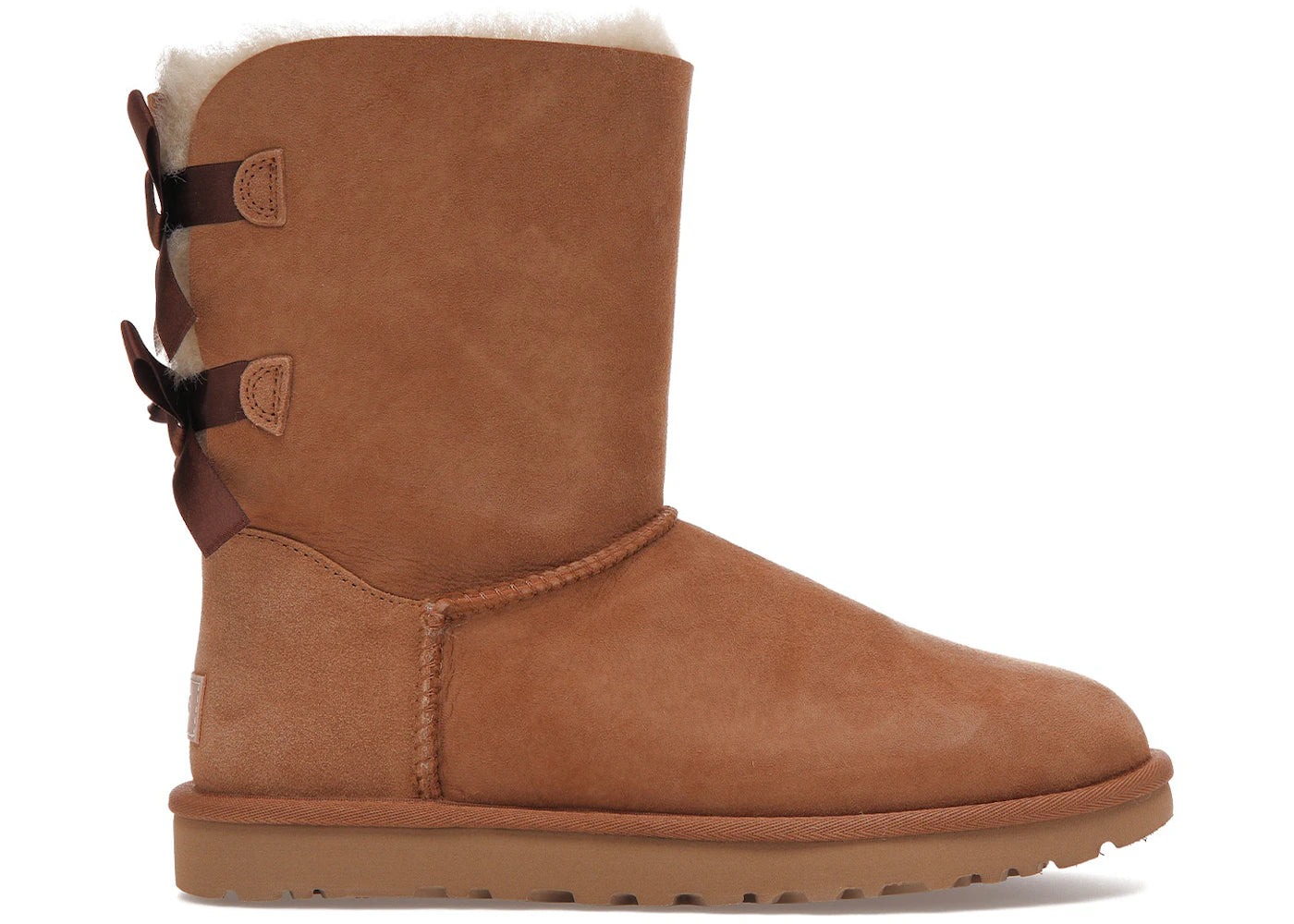 ugg bailey bow ii boot chestnut (women's)