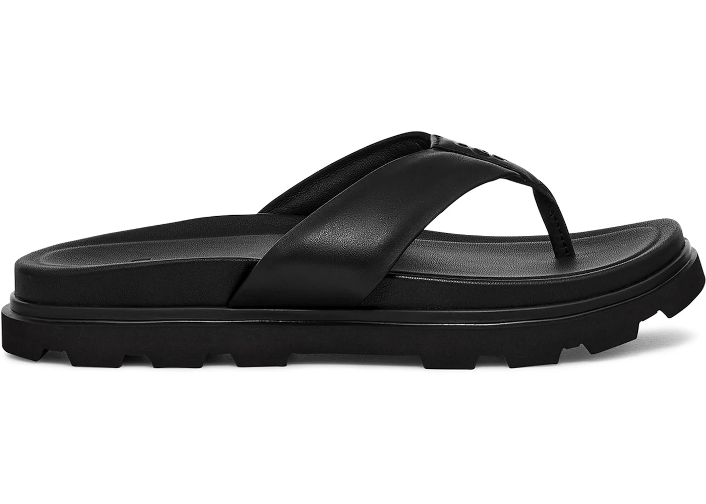 ugg capitola flip sandal black