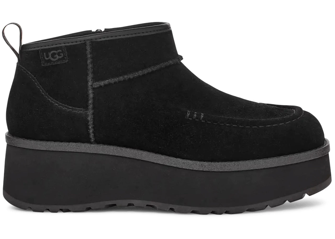 ugg cityfunc ultra mini boot black (women's)