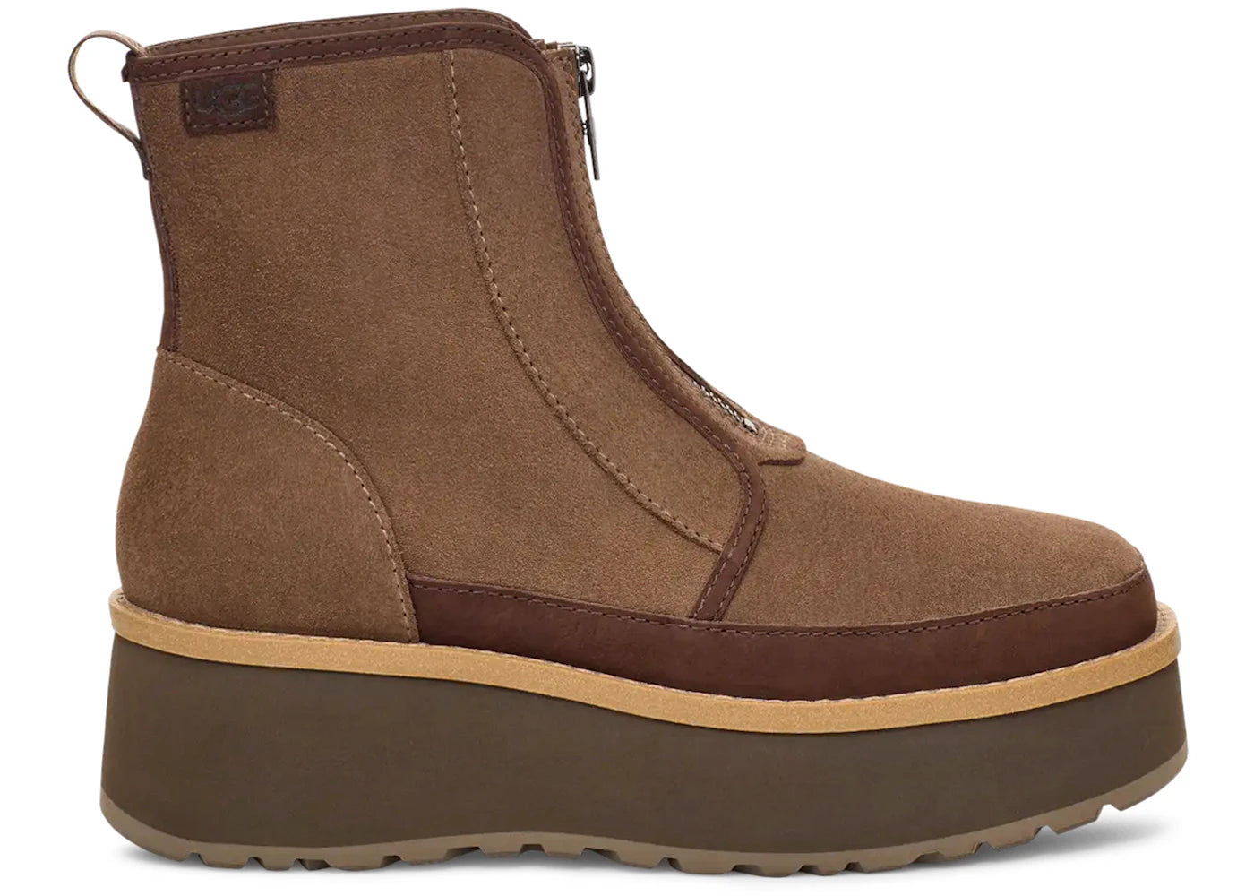 ugg cityfunc zip boot hickory (women's)