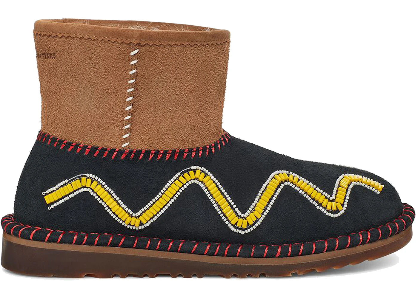 ugg classic boot denim tears onia chestnut