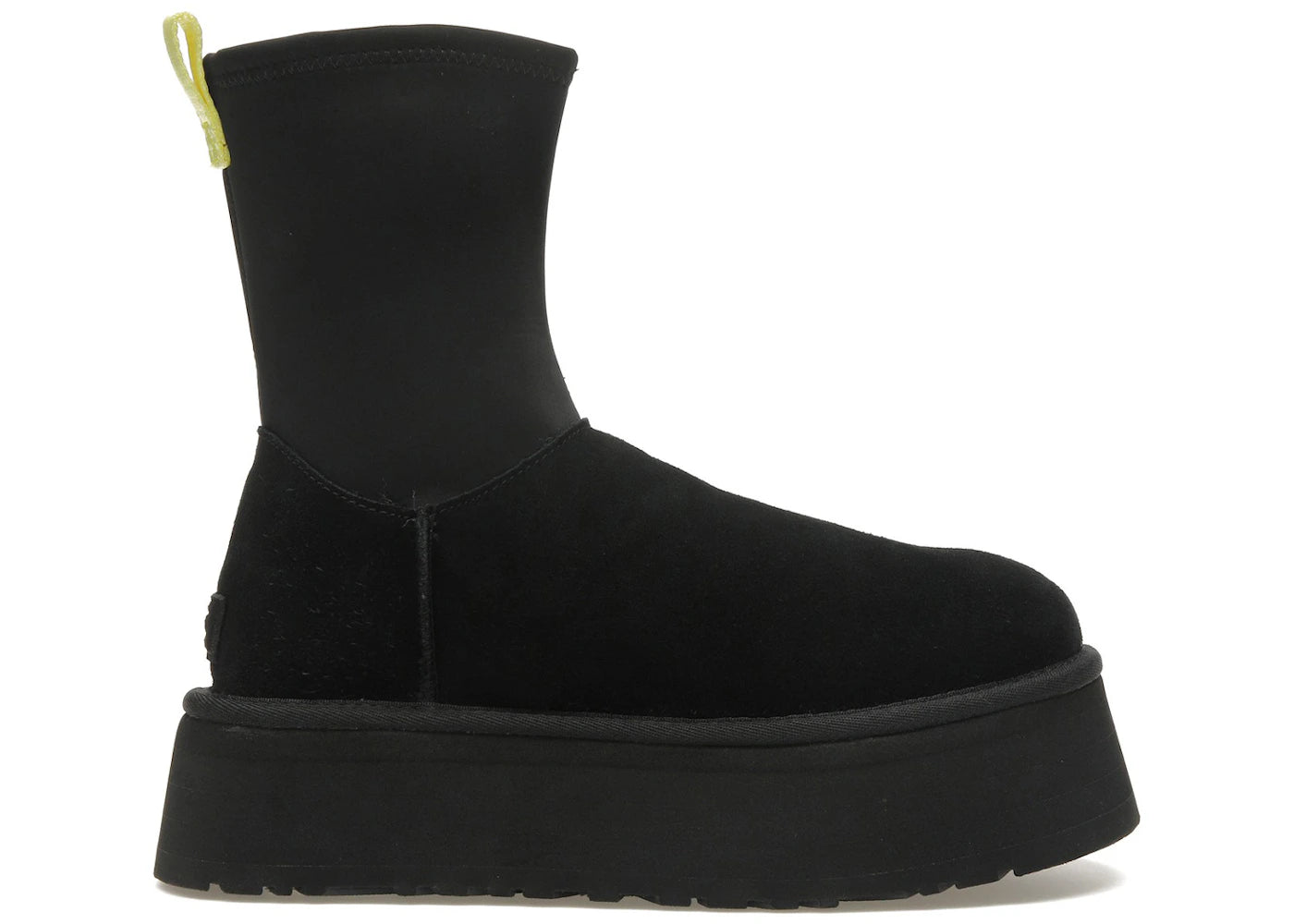 ugg classic dipper boot black (women's)