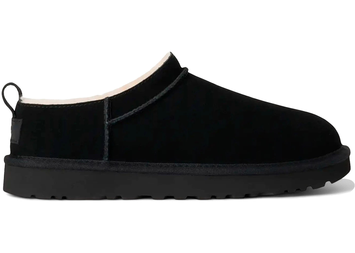 ugg classic micro black (women's)