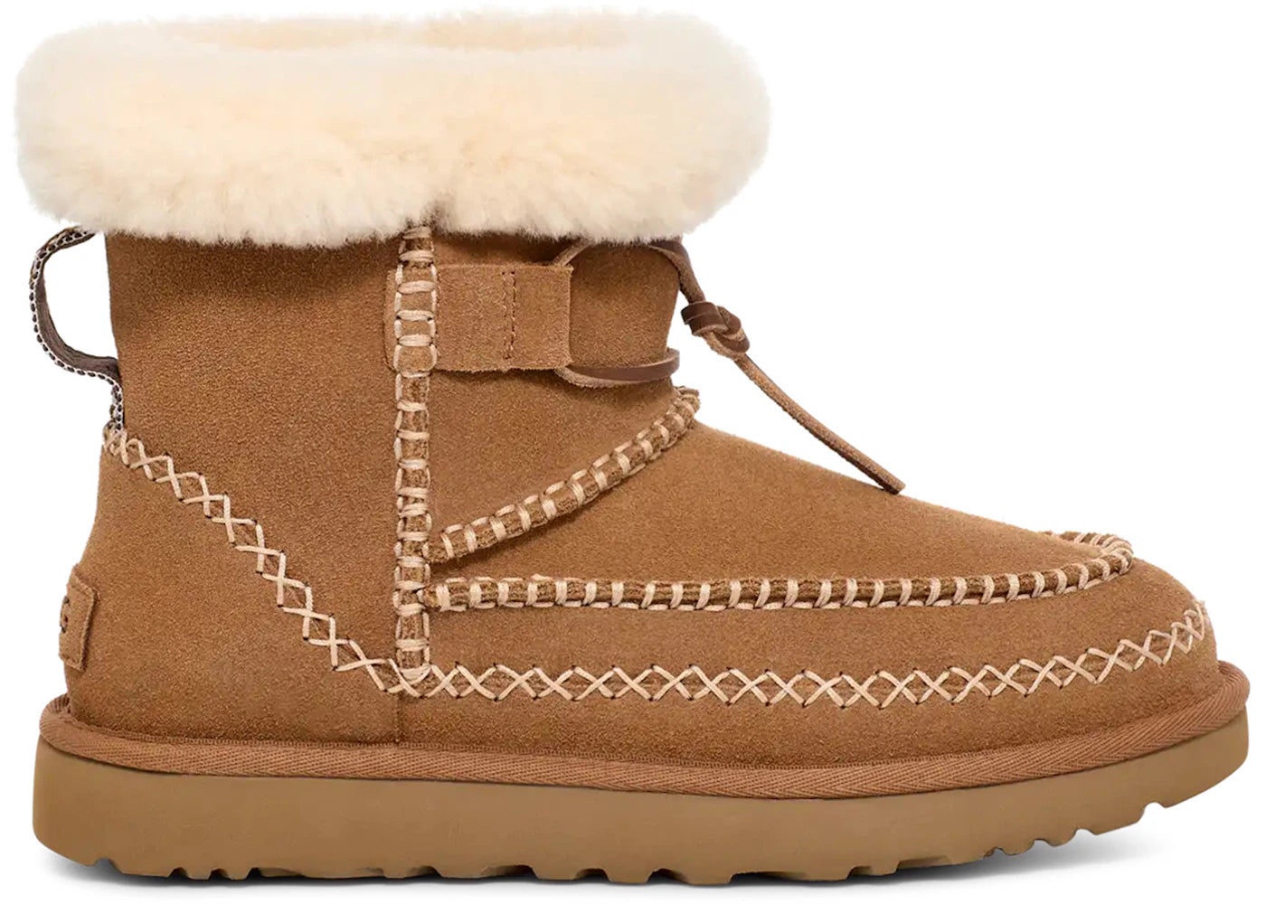 ugg classic mini alpine boot chestnut (women's)